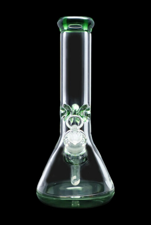 Shop Smoke Cartel 9mm Big Base Beaker w/ Color Accents Water Pipe - 12 in. in australian