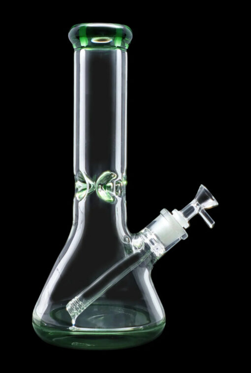 Shop Smoke Cartel 9mm Big Base Beaker w/ Color Accents Water Pipe - 12 in. in australian