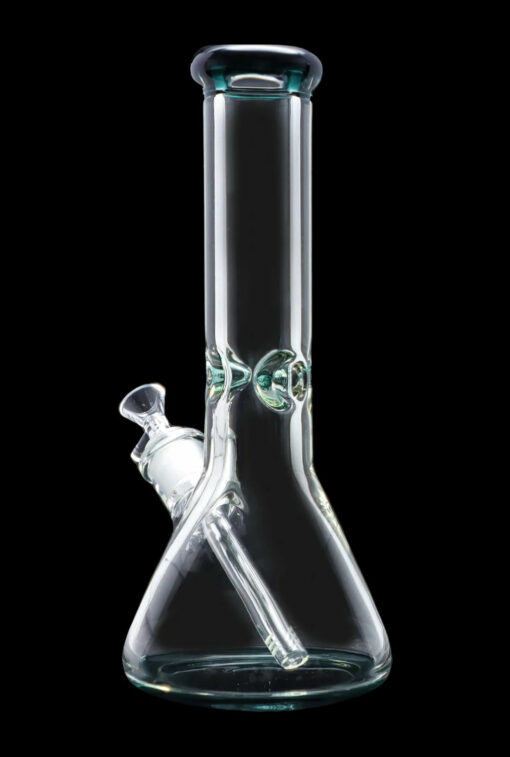 Shop Smoke Cartel 9mm Big Base Beaker w/ Color Accents Water Pipe - 12 in. in australian