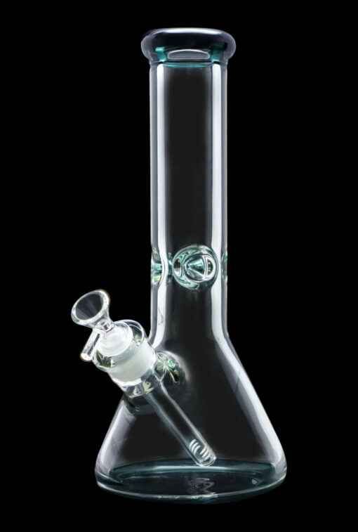 Shop Smoke Cartel 9mm Big Base Beaker w/ Color Accents Water Pipe - 12 in. in australian