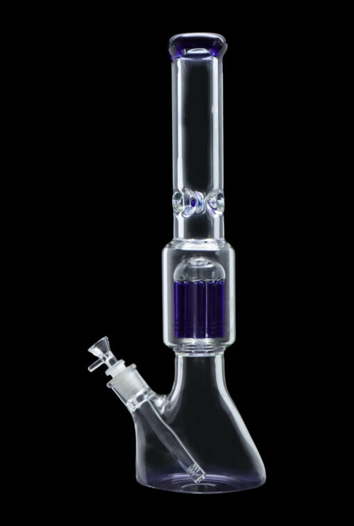 Shop Smoke Cartel 9mm Beaker w/ Tree Perc Water Pipe - 18 in. in australian