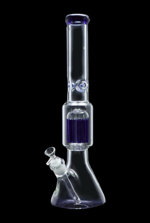 Shop Smoke Cartel 9mm Beaker w/ Tree Perc Water Pipe - 18 in. in australian