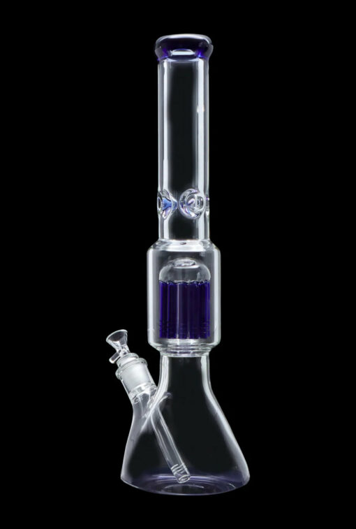 Shop Smoke Cartel 9mm Beaker w/ Tree Perc Water Pipe - 18 in. in australian