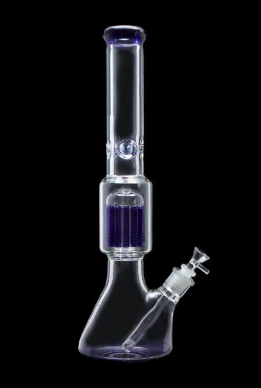 Shop Smoke Cartel 9mm Beaker w/ Tree Perc Water Pipe - 18 in. in australian