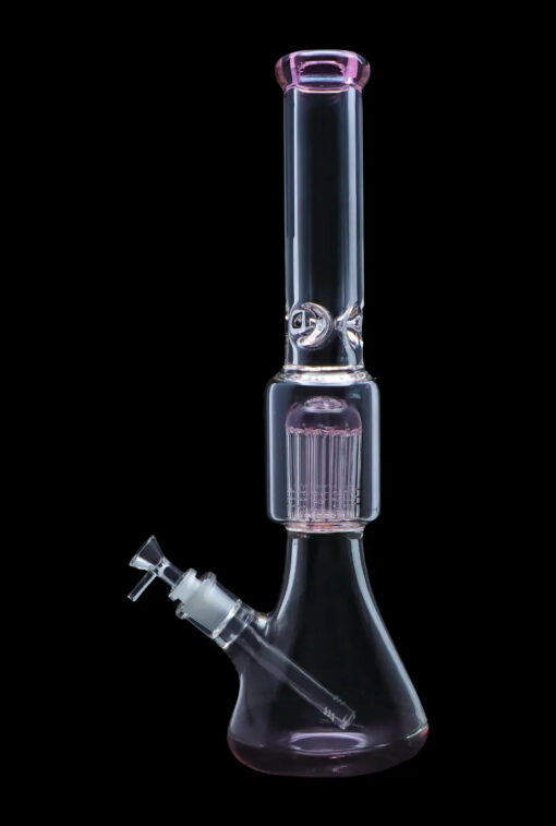 Shop Smoke Cartel 9mm Beaker w/ Tree Perc Water Pipe - 18 in. in australian