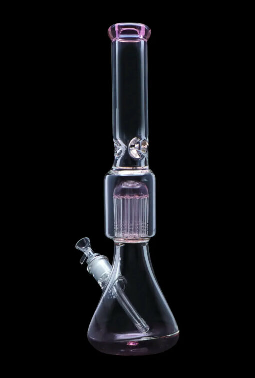 Shop Smoke Cartel 9mm Beaker w/ Tree Perc Water Pipe - 18 in. in australian