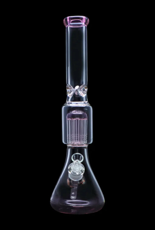 Shop Smoke Cartel 9mm Beaker w/ Tree Perc Water Pipe - 18 in. in australian