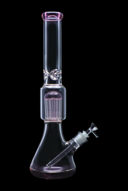 Shop Smoke Cartel 9mm Beaker w/ Tree Perc Water Pipe - 18 in. in australian