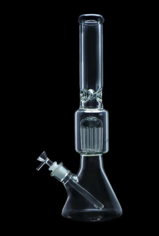 Shop Smoke Cartel 9mm Beaker w/ Tree Perc Water Pipe - 18 in. in australian