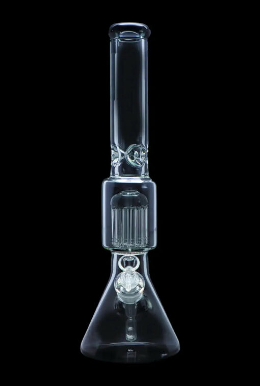 Shop Smoke Cartel 9mm Beaker w/ Tree Perc Water Pipe - 18 in. in australian