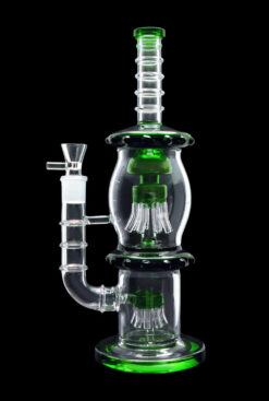 Shop Smoke Cartel Straight Tube w/ Dual Octopus Perc - 13.5 in. in australian