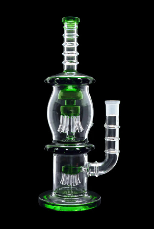 Shop Smoke Cartel Straight Tube w/ Dual Octopus Perc - 13.5 in. in australian