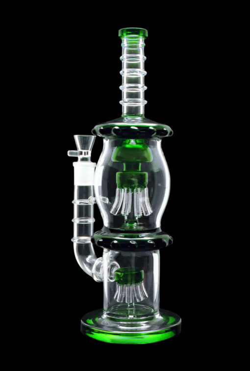 Shop Smoke Cartel Straight Tube w/ Dual Octopus Perc - 13.5 in. in australian