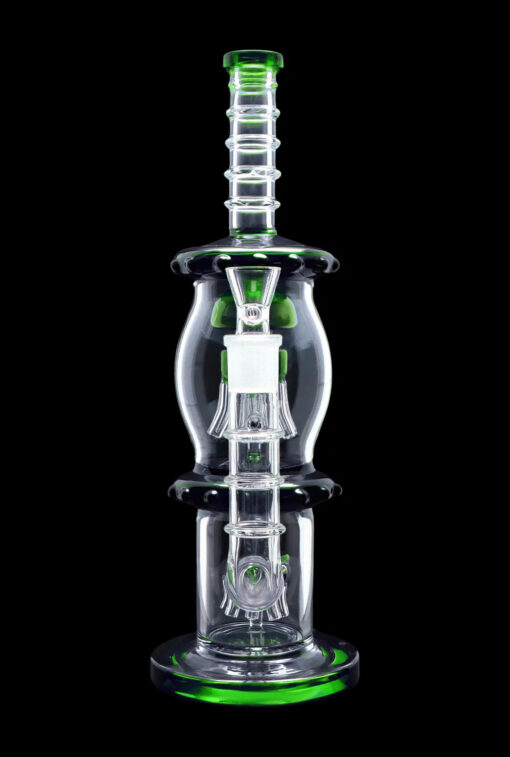 Shop Smoke Cartel Straight Tube w/ Dual Octopus Perc - 13.5 in. in australian