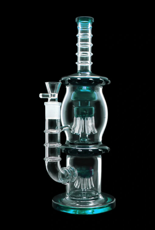 Shop Smoke Cartel Straight Tube w/ Dual Octopus Perc - 13.5 in. in australian