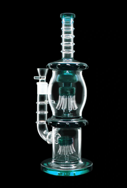 Shop Smoke Cartel Straight Tube w/ Dual Octopus Perc - 13.5 in. in australian