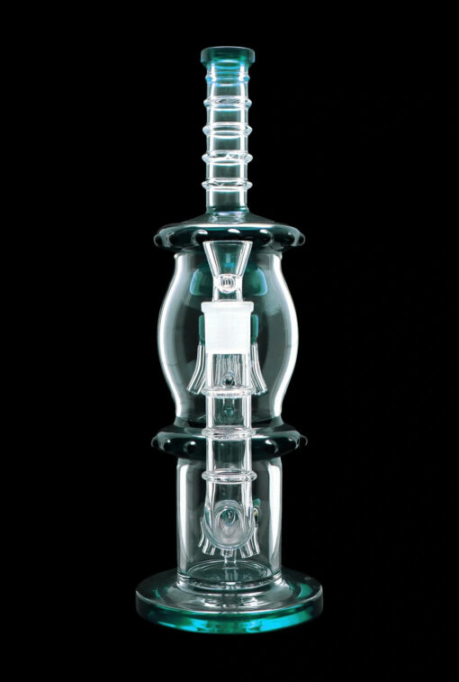 Shop Smoke Cartel Straight Tube w/ Dual Octopus Perc - 13.5 in. in australian