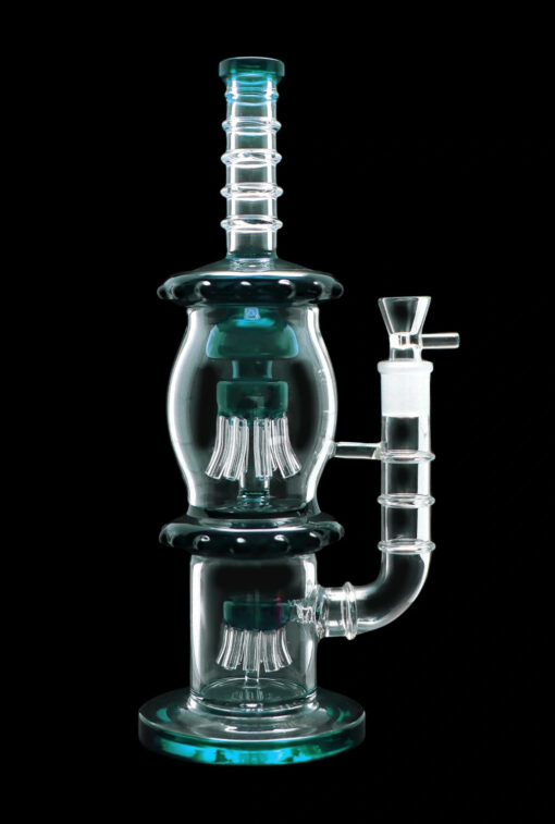 Shop Smoke Cartel Straight Tube w/ Dual Octopus Perc - 13.5 in. in australian