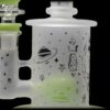 Shop Calibear Sandblasted Flower Of Life Mini Can Bong in australian
