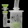 Shop Calibear Sandblasted Flower Of Life Mini Can Bong in australian