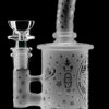 Shop Calibear Sandblasted Flower Of Life Mini Can Bong in australian