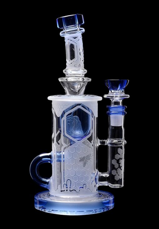 Shop Calibear Sandblasted Flower Of Life Klein Recycler in australian