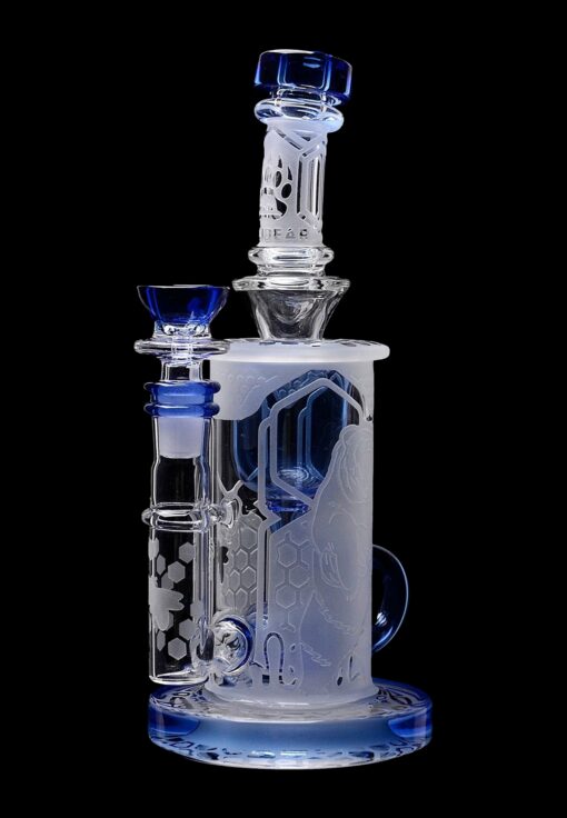 Shop Calibear Sandblasted Flower Of Life Klein Recycler in australian