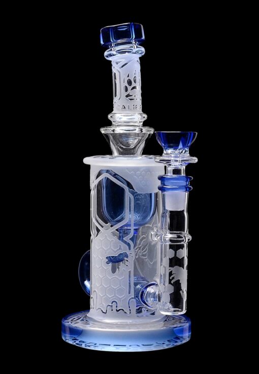 Shop Calibear Sandblasted Flower Of Life Klein Recycler in australian