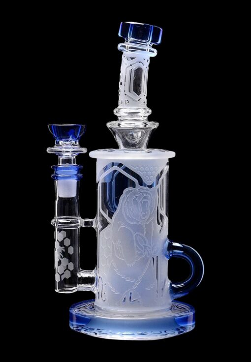 Shop Calibear Sandblasted Flower Of Life Klein Recycler in australian