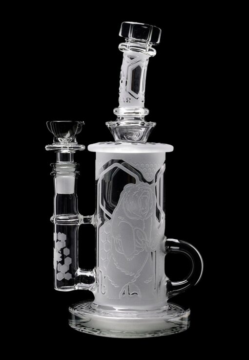 Shop Calibear Sandblasted Flower Of Life Klein Recycler in australian