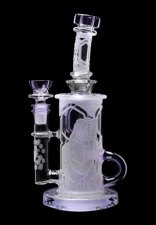 Shop Calibear Sandblasted Flower Of Life Klein Recycler in australian