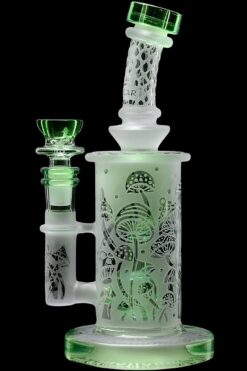 Shop Calibear Sandblasted Seed Of Life Perc Torus Can Bong in australian