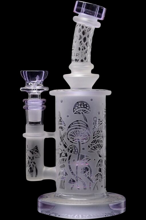 Shop Calibear Sandblasted Seed Of Life Perc Torus Can Bong in australian