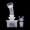 Shop Calibear Sandblasted Seed Of Life Perc Torus Can Bong in australian