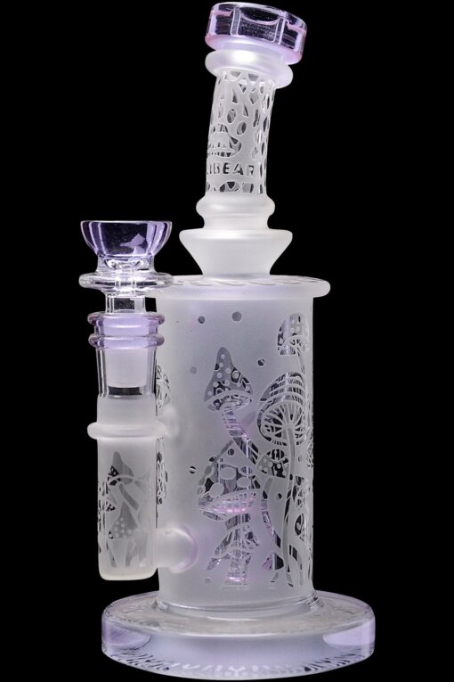 Shop Calibear Sandblasted Seed Of Life Perc Torus Can Bong in australian