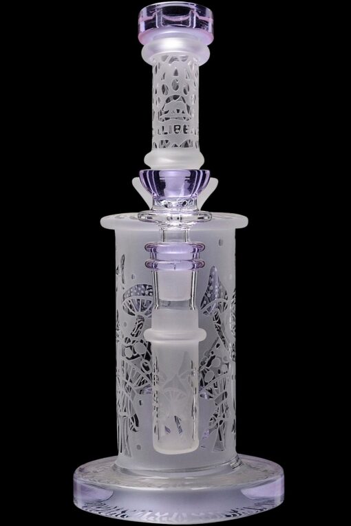 Shop Calibear Sandblasted Seed Of Life Perc Torus Can Bong in australian