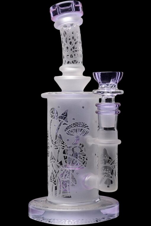 Shop Calibear Sandblasted Seed Of Life Perc Torus Can Bong in australian