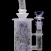 Shop Calibear Sandblasted Seed Of Life Perc Torus Can Bong in australian