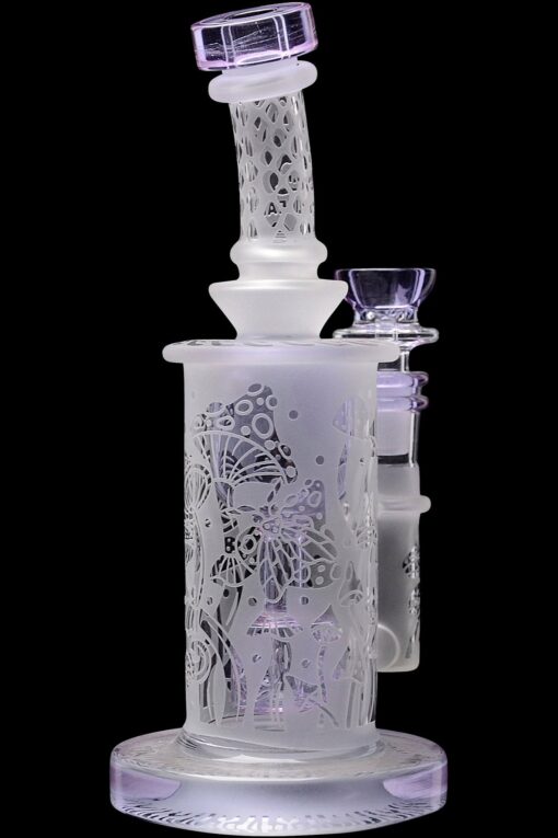Shop Calibear Sandblasted Seed Of Life Perc Torus Can Bong in australian