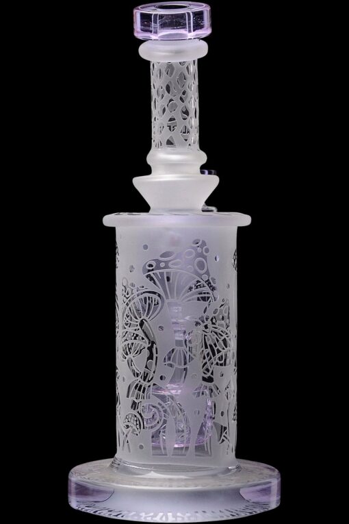 Shop Calibear Sandblasted Seed Of Life Perc Torus Can Bong in australian