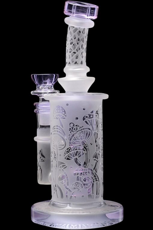 Shop Calibear Sandblasted Seed Of Life Perc Torus Can Bong in australian