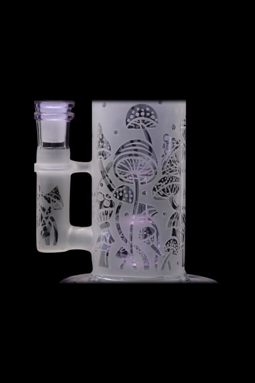 Shop Calibear Sandblasted Seed Of Life Perc Torus Can Bong in australian