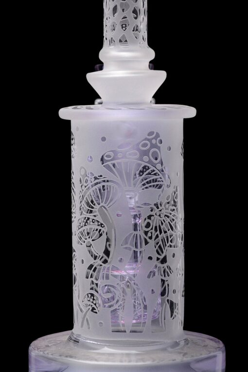 Shop Calibear Sandblasted Seed Of Life Perc Torus Can Bong in australian