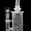 Shop Calibear Sandblasted Seed Of Life Perc Torus Can Bong in australian