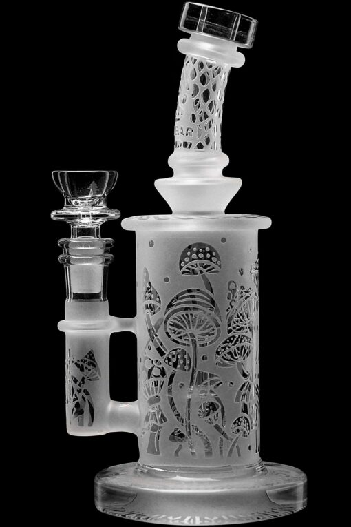 Shop Calibear Sandblasted Seed Of Life Perc Torus Can Bong in australian