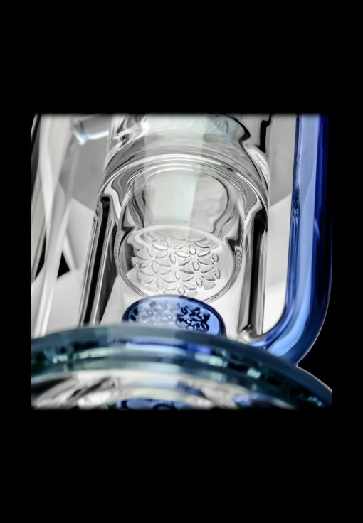 Shop Calibear Pillar Flower Of Life Klein Bong in australian