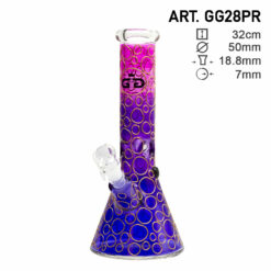 Shop Grace Glass 12.5" Super THICK Rainforest Beaker Glass Water Pipe in australian