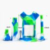 Shop PILOT DIARY Waxmaid Gemini Versatile 2-IN-1 Silicone Waterpipe & Dab Rig in australian