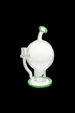 Shop MAV Glass Honey Globe Water Pipe in australian