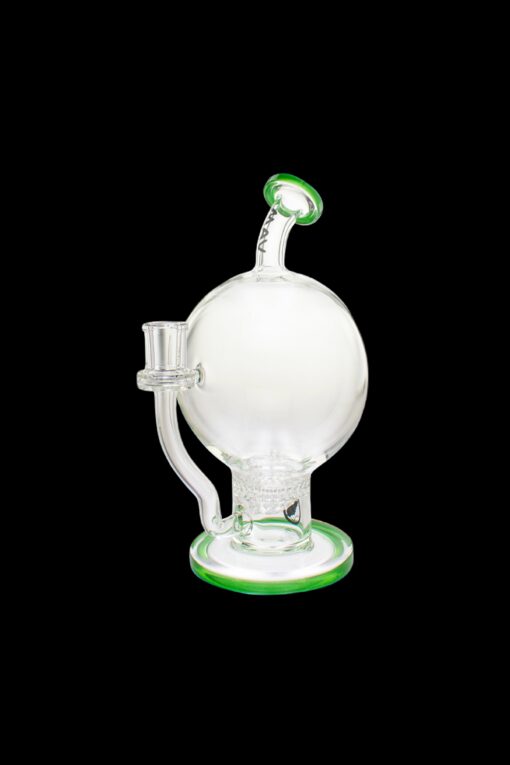 Shop MAV Glass Honey Globe Water Pipe in australian
